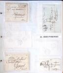 1346-1930 Lot de lettres anciennes de France et étranger,