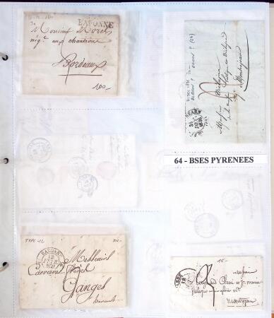 1346-1930 Lot de lettres anciennes de France et étranger,