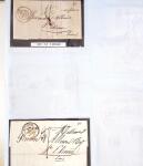 1346-1930 Lot de lettres anciennes de France et étranger,