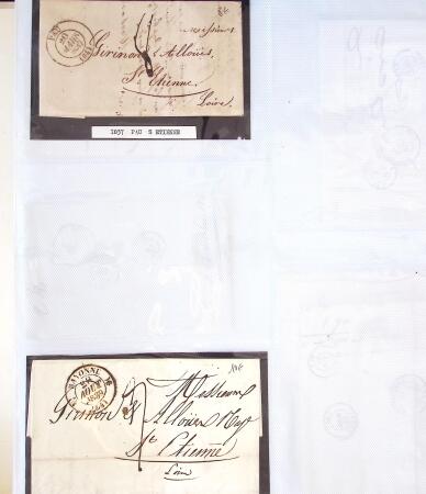 1346-1930 Lot de lettres anciennes de France et étranger,