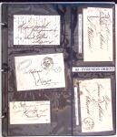 1346-1930 Lot de lettres anciennes de France et étranger,