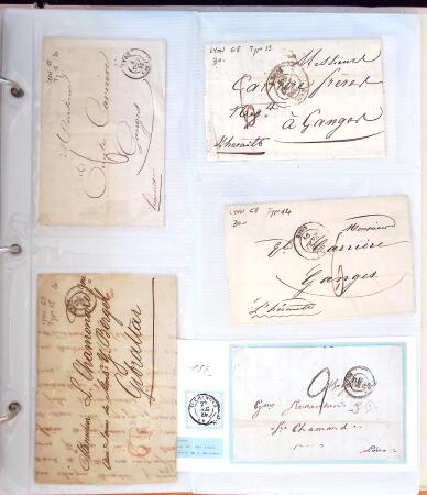 1346-1930 Lot de lettres anciennes de France et étranger,