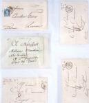1346-1930 Lot de lettres anciennes de France et étranger,