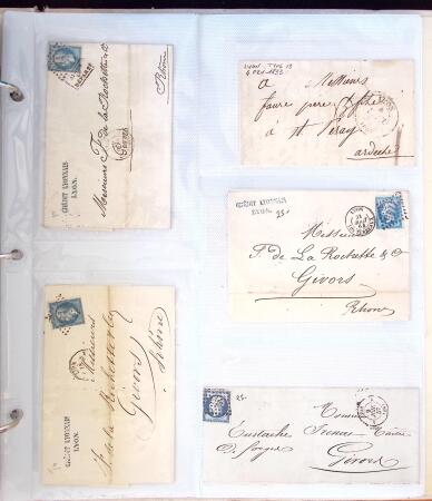 1346-1930 Lot de lettres anciennes de France et étranger,