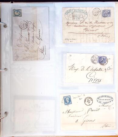 1346-1930 Lot de lettres anciennes de France et étranger,