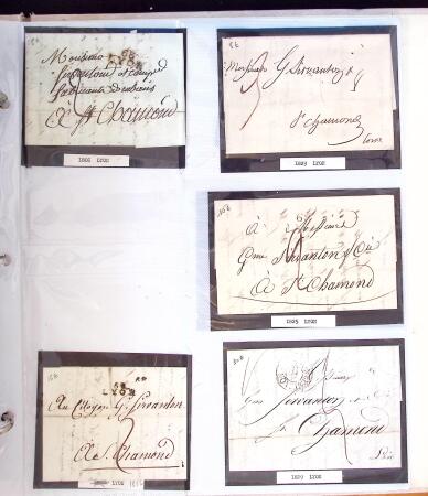 1346-1930 Lot de lettres anciennes de France et étranger,