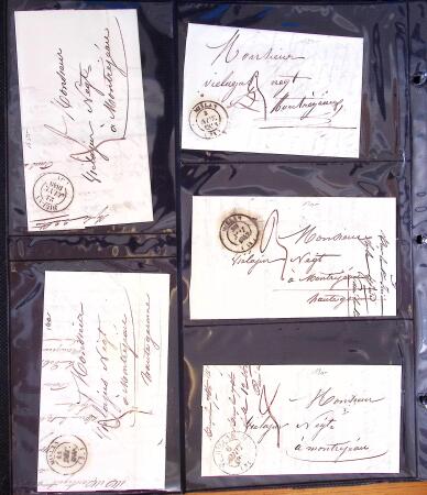 1346-1930 Lot de lettres anciennes de France et étranger,