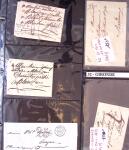 1346-1930 Lot de lettres anciennes de France et étranger,