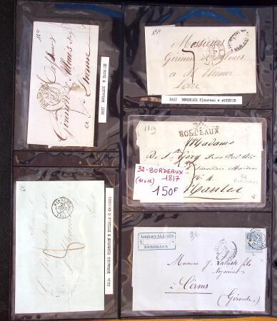 1346-1930 Lot de lettres anciennes de France et étranger,