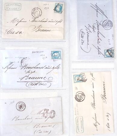 1346-1930 Lot de lettres anciennes de France et étranger,