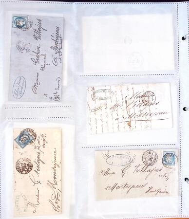 1346-1930 Lot de lettres anciennes de France et étranger,