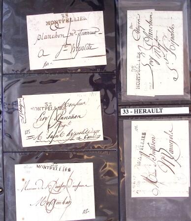 1346-1930 Lot de lettres anciennes de France et étranger,