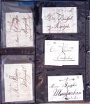 1346-1930 Lot de lettres anciennes de France et étranger,