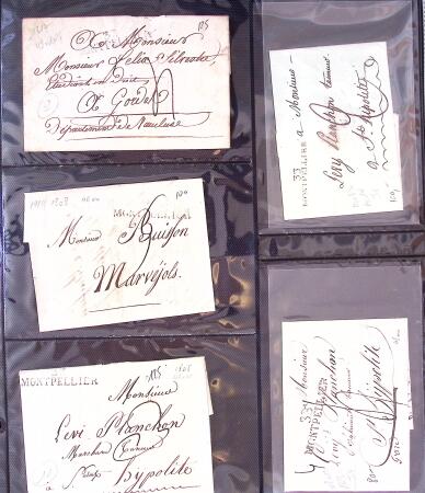 1346-1930 Lot de lettres anciennes de France et étranger,