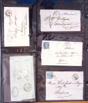1346-1930 Lot de lettres anciennes de France et étranger,