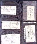 1346-1930 Lot de lettres anciennes de France et étranger,
