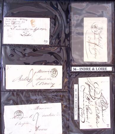 1346-1930 Lot de lettres anciennes de France et étranger,