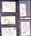 1346-1930 Lot de lettres anciennes de France et étranger,