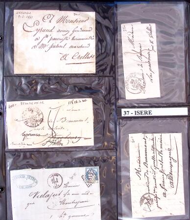 1346-1930 Lot de lettres anciennes de France et étranger,