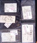 1346-1930 Lot de lettres anciennes de France et étranger,