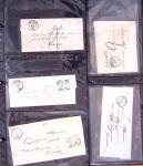 1346-1930 Lot de lettres anciennes de France et étranger,