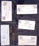 1346-1930 Lot de lettres anciennes de France et étranger,