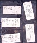 1346-1930 Lot de lettres anciennes de France et étranger,