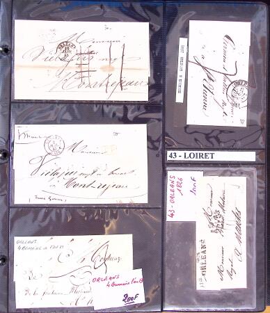 1346-1930 Lot de lettres anciennes de France et étranger,