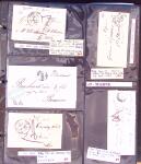 1346-1930 Lot de lettres anciennes de France et étranger,