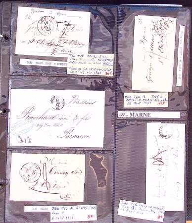 1346-1930 Lot de lettres anciennes de France et étranger,