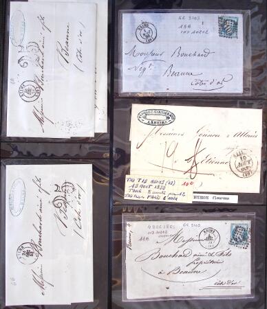 1346-1930 Lot de lettres anciennes de France et étranger,