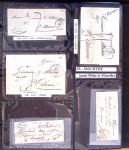 1346-1930 Lot de lettres anciennes de France et étranger,