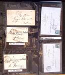1346-1930 Lot de lettres anciennes de France et étranger,