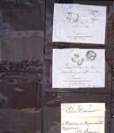 1346-1930 Lot de lettres anciennes de France et étranger,