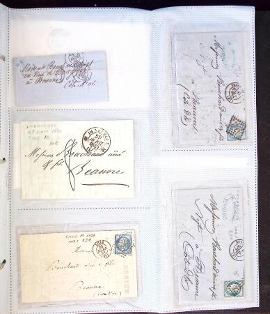 1346-1930 Lot de lettres anciennes de France et étranger,