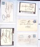 1346-1930 Lot de lettres anciennes de France et étranger,