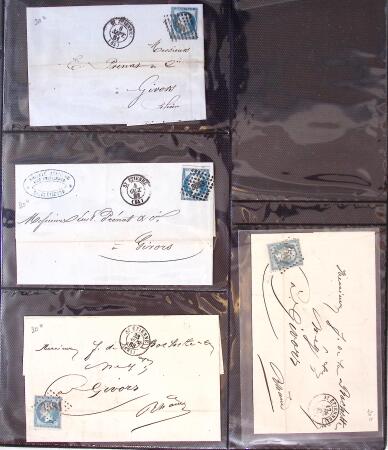 1346-1930 Lot de lettres anciennes de France et étranger,