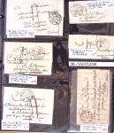 1346-1930 Lot de lettres anciennes de France et étranger,