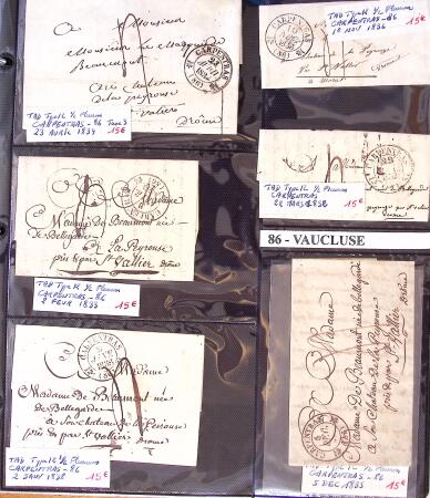 1346-1930 Lot de lettres anciennes de France et étranger,