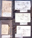 1346-1930 Lot de lettres anciennes de France et étranger,