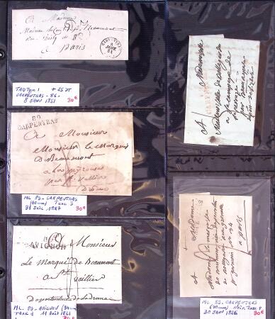 1346-1930 Lot de lettres anciennes de France et étranger,