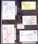 1346-1930 Lot de lettres anciennes de France et étranger,