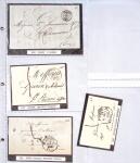 1346-1930 Lot de lettres anciennes de France et étranger,