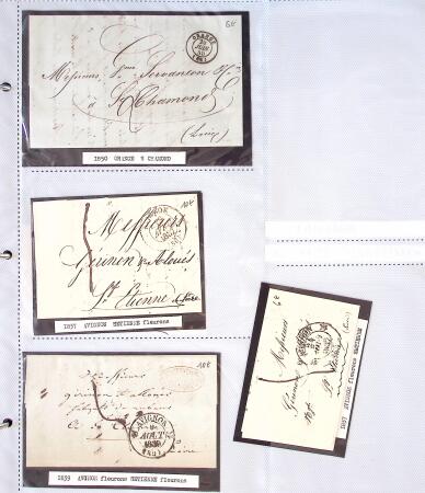 1346-1930 Lot de lettres anciennes de France et étranger,