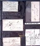 1346-1930 Lot de lettres anciennes de France et étranger,