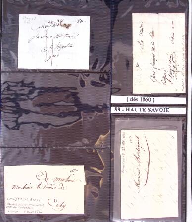1346-1930 Lot de lettres anciennes de France et étranger,