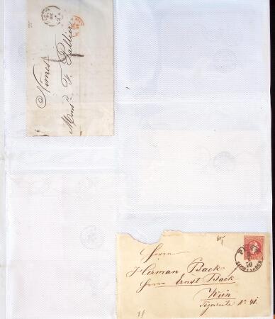 1346-1930 Lot de lettres anciennes de France et étranger,