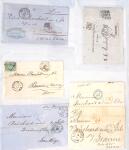 1346-1930 Lot de lettres anciennes de France et étranger,