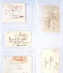 1346-1930 Lot de lettres anciennes de France et étranger,