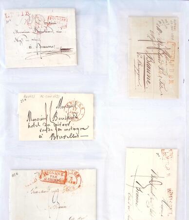 1346-1930 Lot de lettres anciennes de France et étranger,